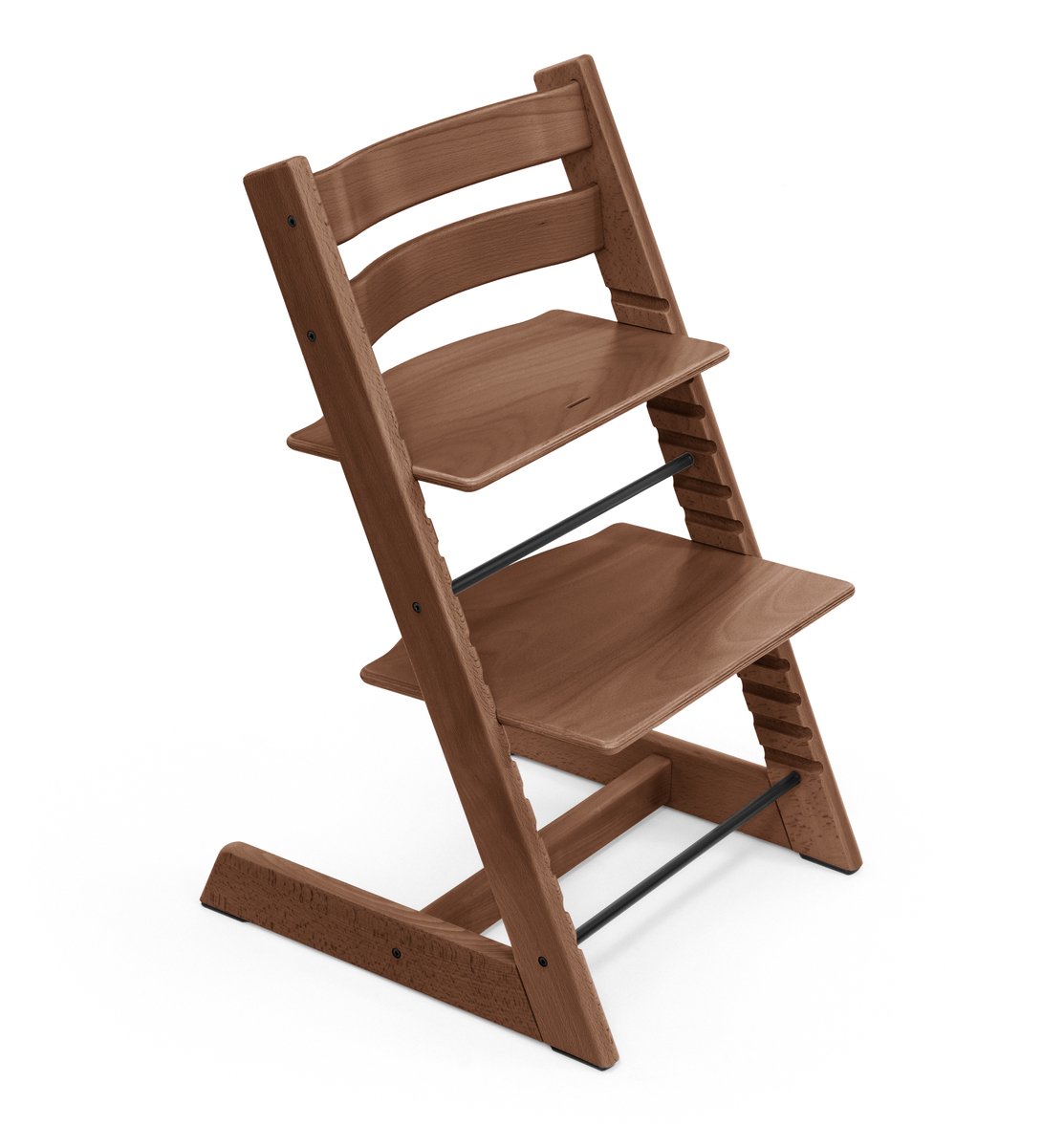 Stokke® Tripp Trapp® Bundle Stoel Warm Brown | Babyset Warm Brown | Tray Vanilla White