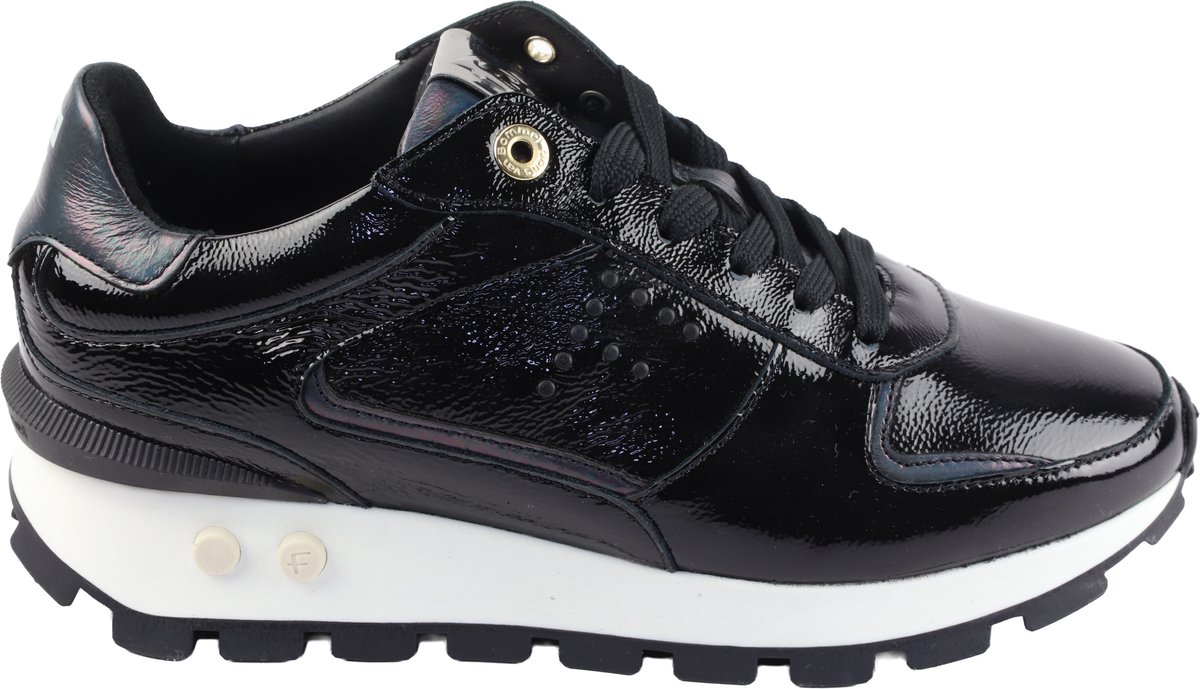 Floris van Bommel - Blokki 05.04 - Sneakers - zwart lak - 38