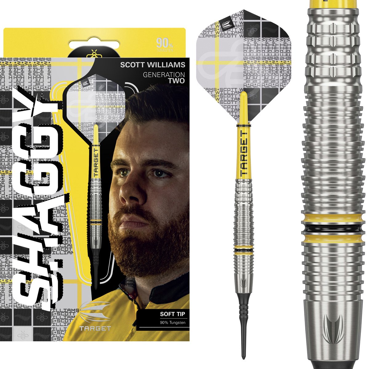 Target Scott Williams G2 90% - Soft Tip Darts