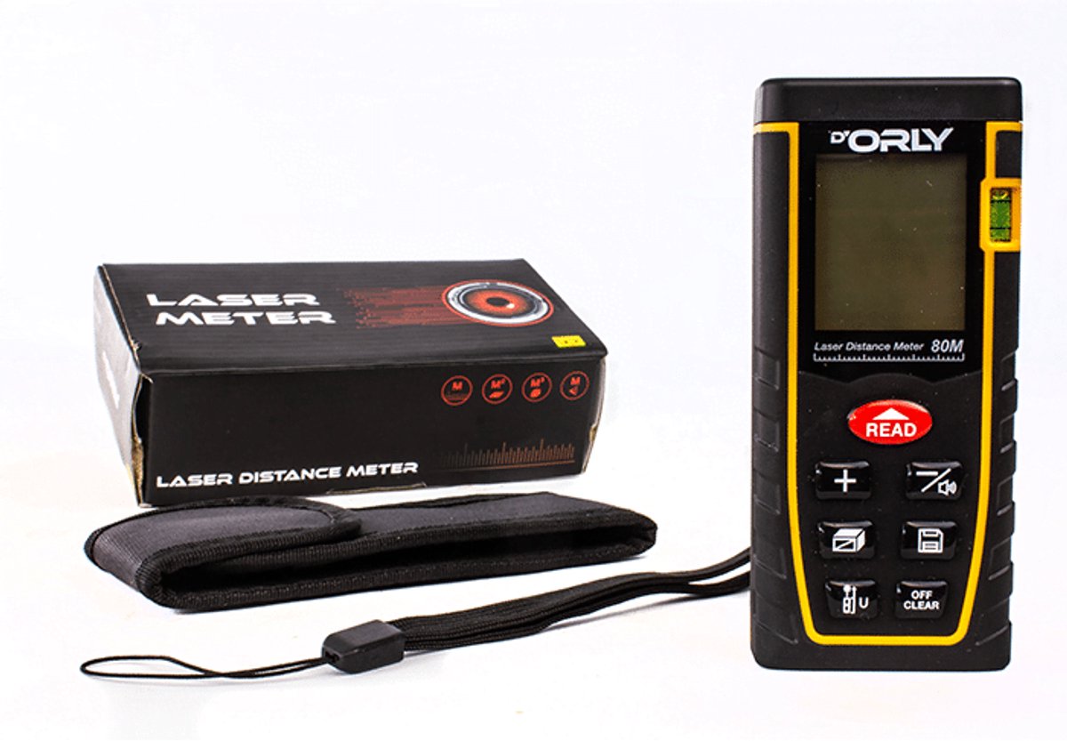 D'Orly 3080 Laser Afstandsmeter 80M