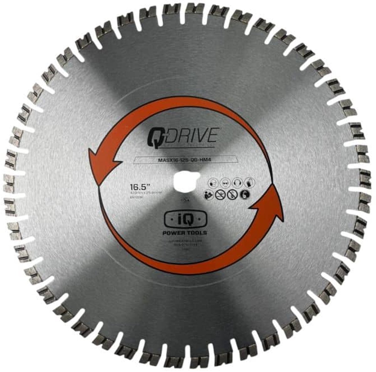 iQ Power Tools Diamantschijf Super HM-NX 420mm Extreem Harde Materialen - Q-Drive Cool Cut