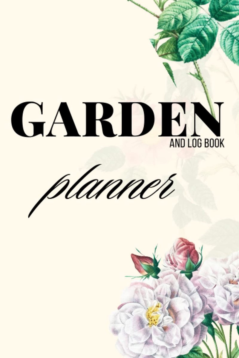 Notebook of my garden, terrace, balcony, vegetable garden: This monthly planner notebook for passionate gardeners is - ShopVlot