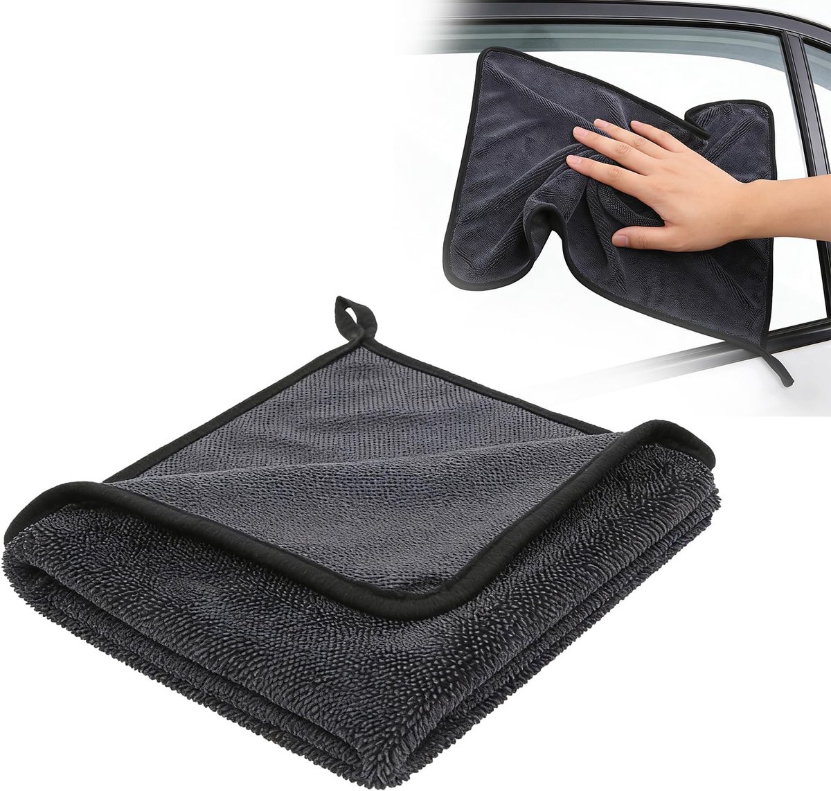 Vexaflow 2 stuks ultra-doekjes droogdoeken, microvezeldoek voor douche, auto en camping, super absorberend, Fast Dry - ShopVlot
