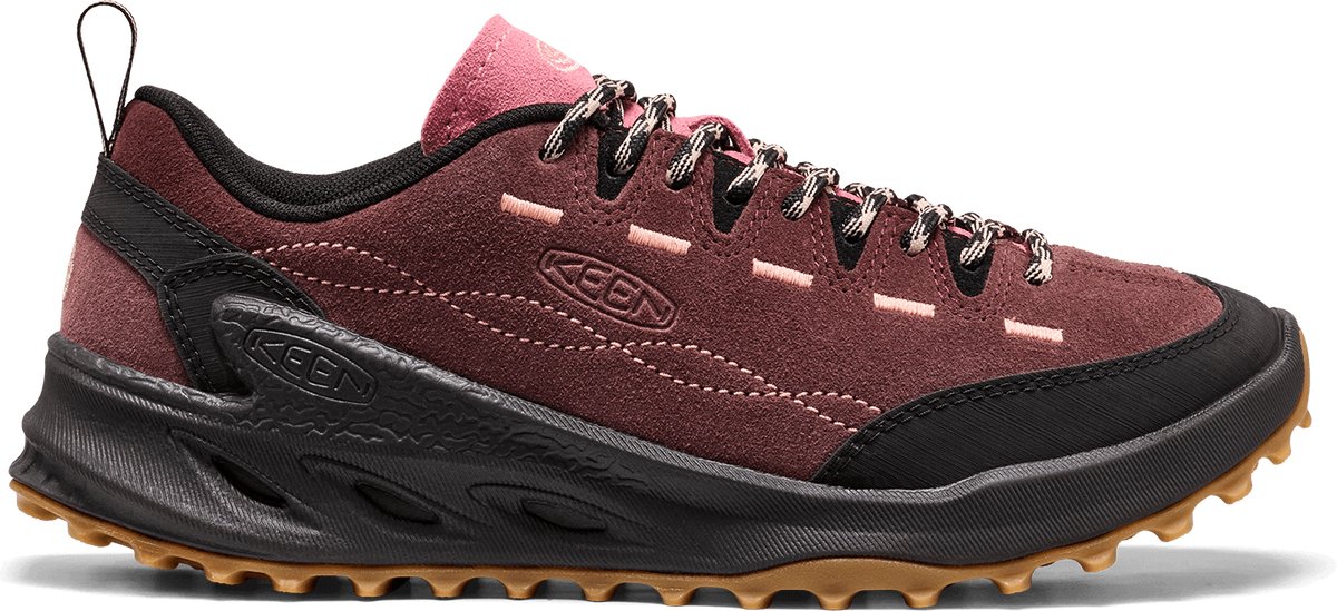 Keen - Jasper Zionic Dames Sneakers Suede Huckleberry/Cameo Rose - Maat 39