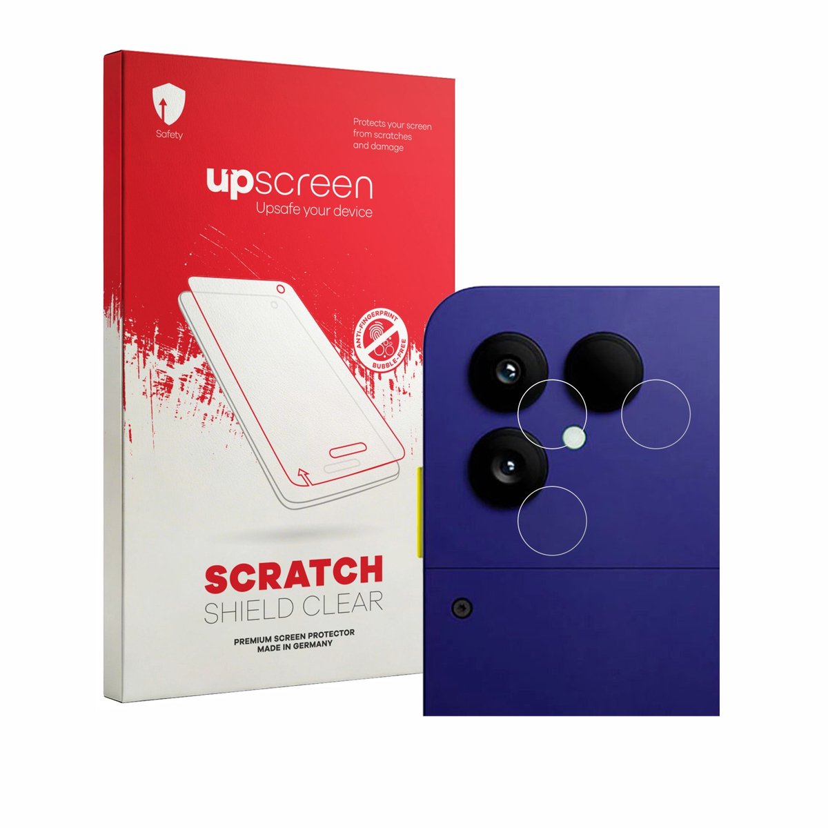upscreen - Screenprotector voor Fairphone 6 Plus (ALLEEN Camera) - Folie Beschermfolie transparant