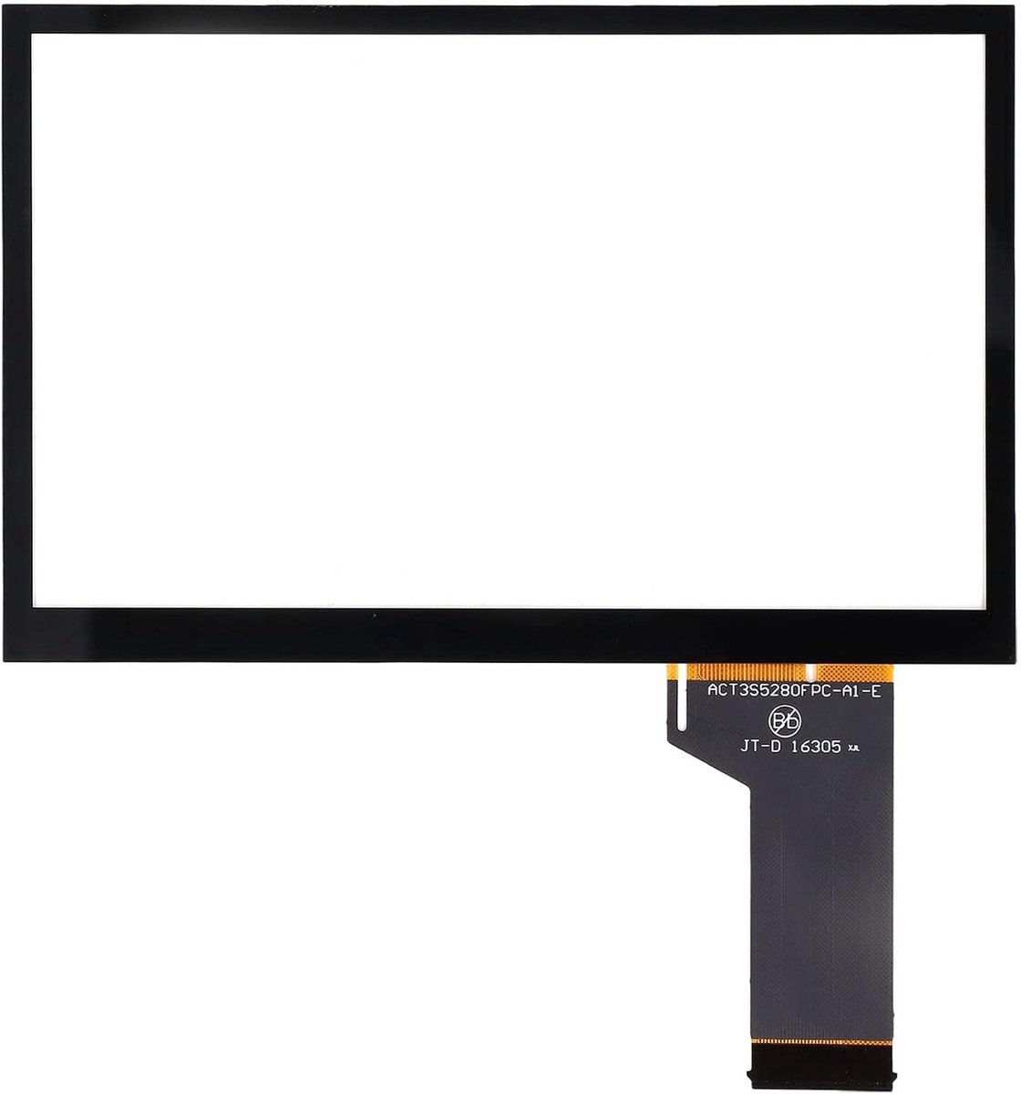 LCD-touchscreen Digitizer en DVD-touchdisplay Aanraakpaneel van Acryl voor MIB TDO-WVGA0633F00039 en TDO-WVGA0633F00045, Vervangend Onderdelen voor Tablet en Monitor