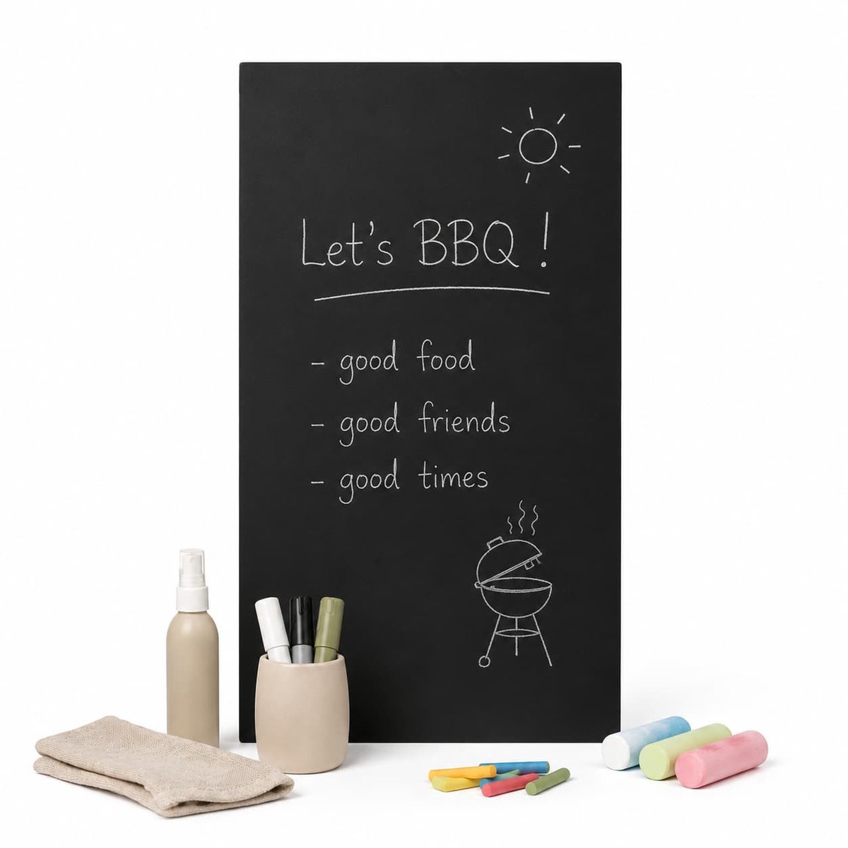Krijtbord 60x130cm- Buiten - Kamer26