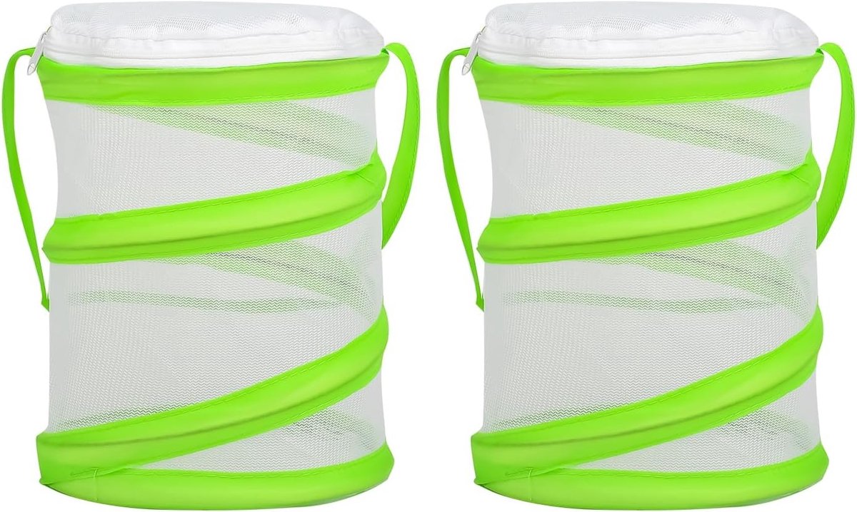 Vouwbare Insectenvanger Set van 2 - Perfect voor Kinderen om Insecten, Vlinders en Kevers te Vangen en te Bestuderen