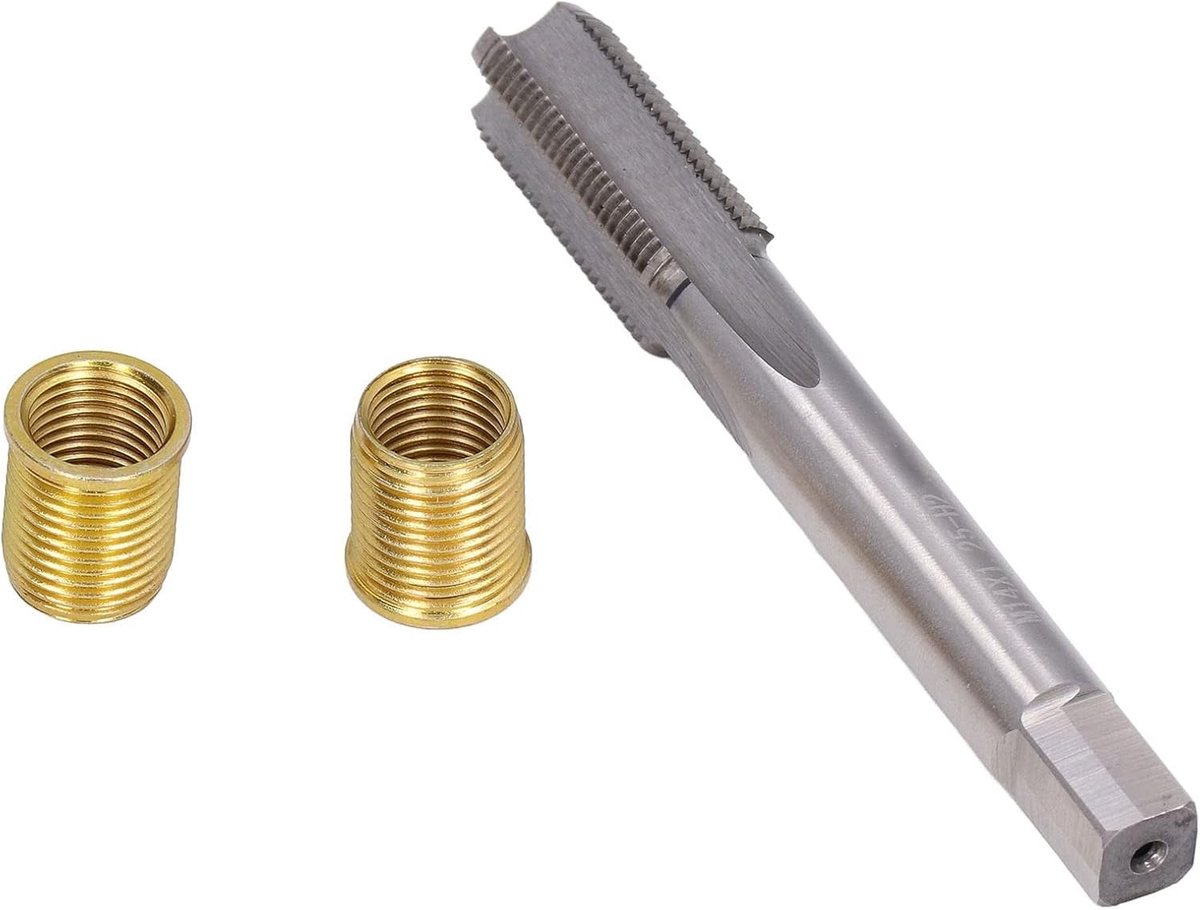 M12x1.25 Draadinvoegen en Corrosiebestendige M14x1.25 Tap voor Bougies en Schroefdraadherstel