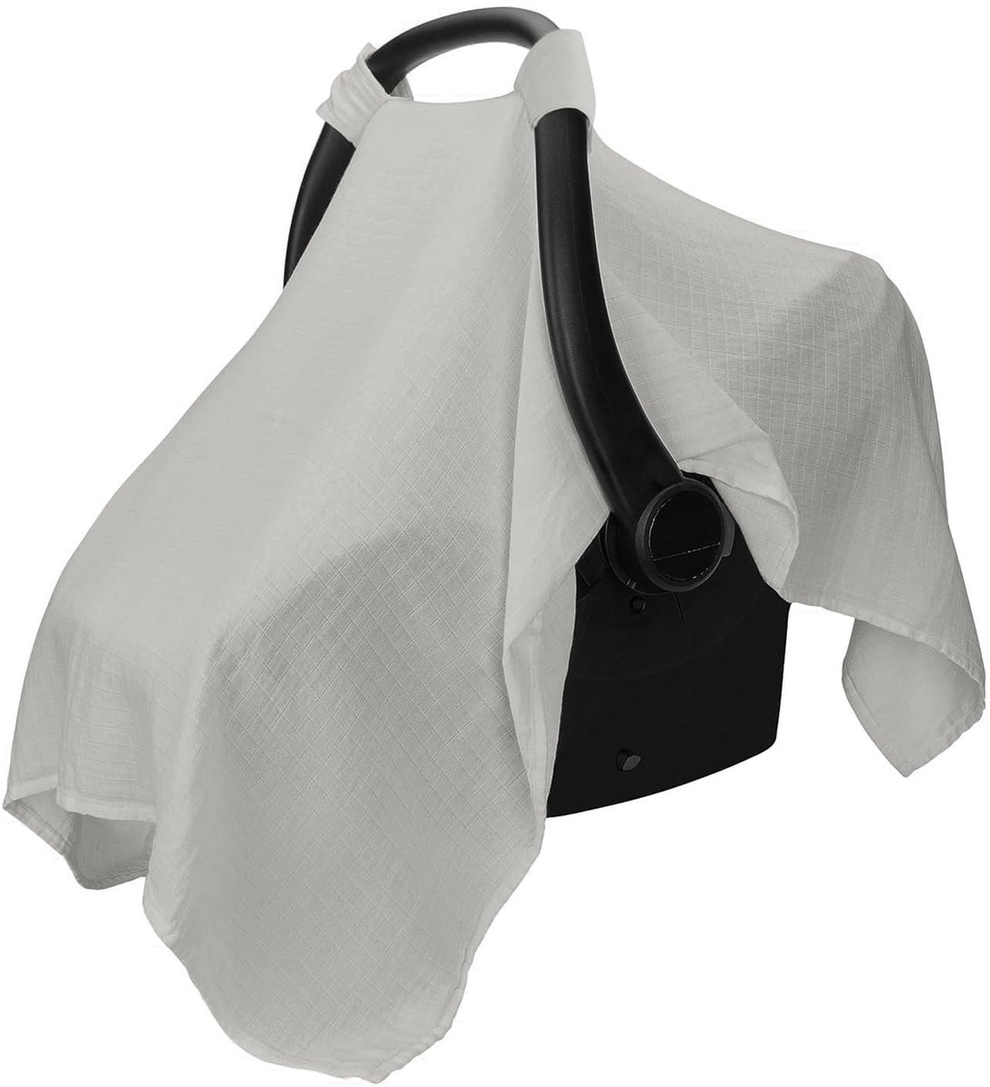 Elzusha - Ademend Katoenen Baby Autostoelhoes voor UV Bescherming