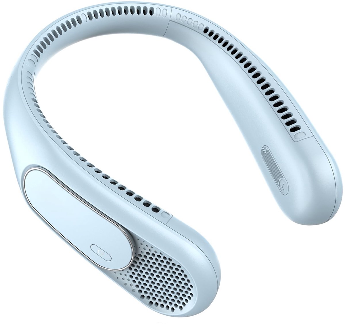 Elzusha - Draadloze Nekventilator met 6000mAh Oplaadbare Batterij en 4 Snelheden