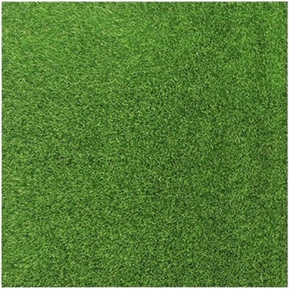 Kunstgras Tapijt - Balkon Gras - Decoratie Binnen Buiten - Weerbestendig - 30 x 30 cm - Groen