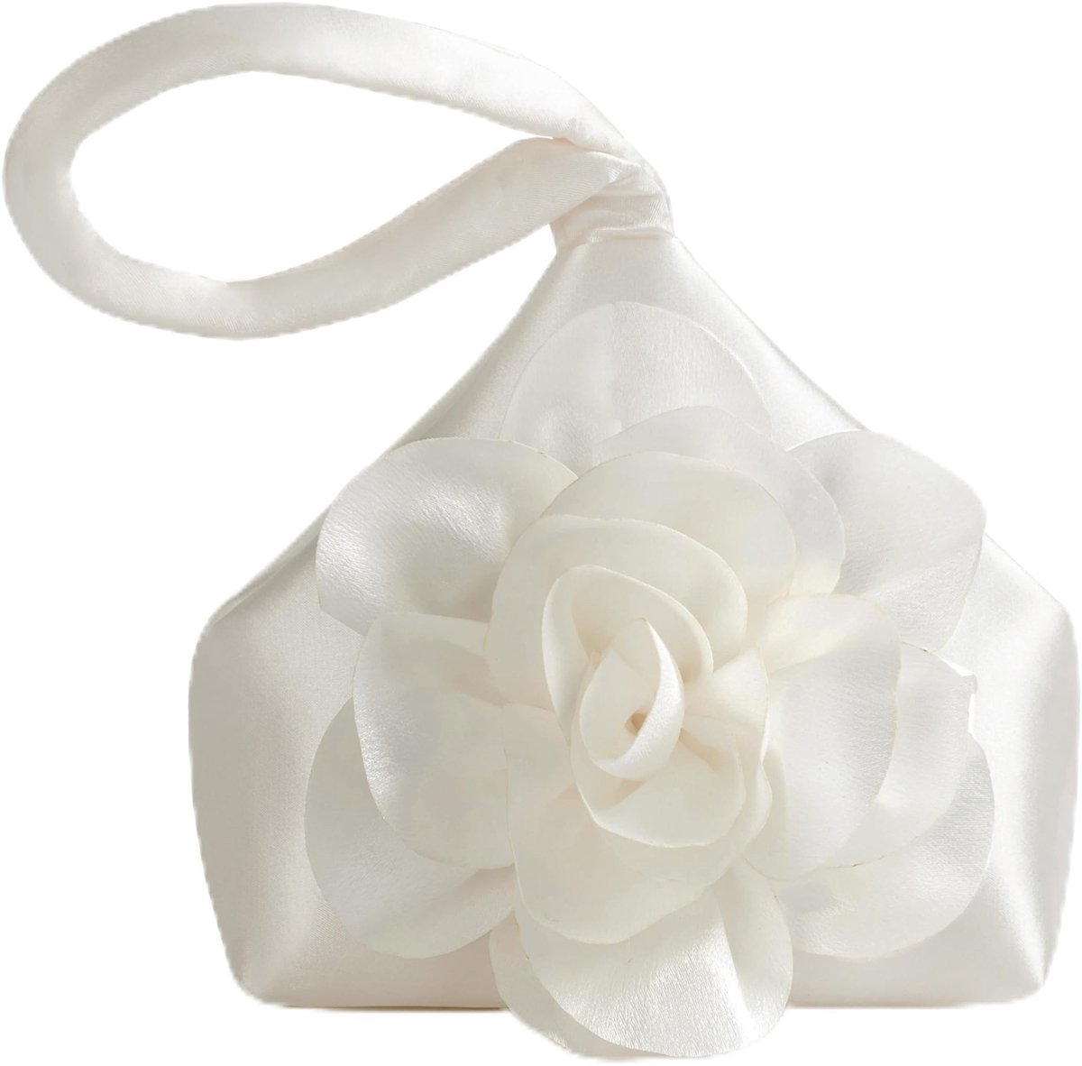 Elzusha - Elegante Clutch Handbag met Rozen Versiering