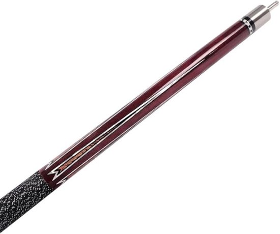 Biljartkeu 145 cm met quick release verbinding en hardhouten schacht 57 inch, 2-delig -Zwart — afbeelding 5