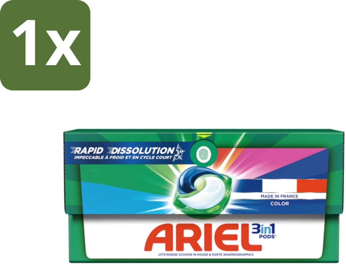 Ariel Color - Wasmiddelcapsules - 3in1 Pods - Gekleurde Was - 19 Wasbeurten - 1 stuk