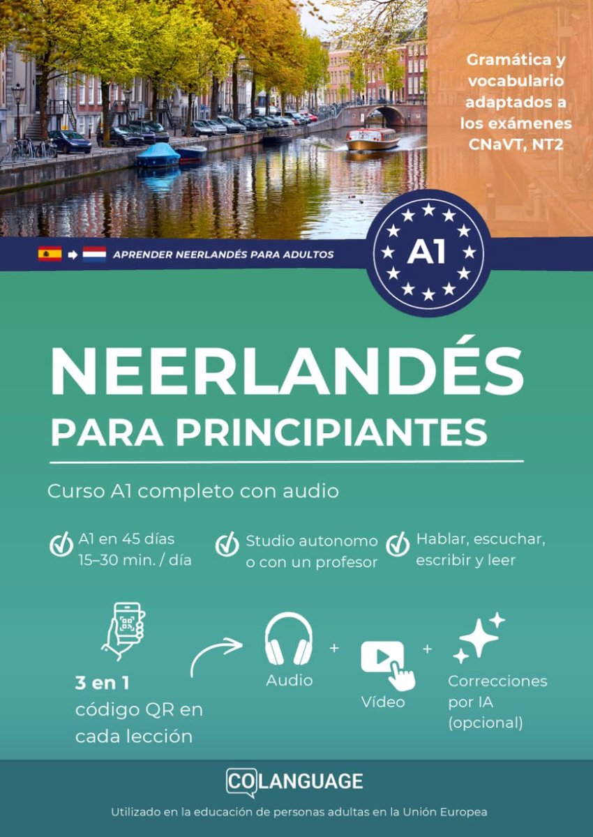 Neerlandés para principiantes – Curso A1 completo con audio: Aprender neerlandés paso a paso con diálogos, gramática y - ShopVlot
