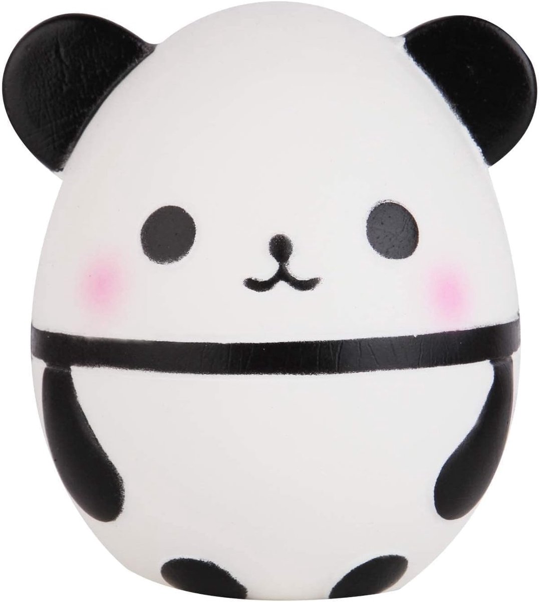 Mini Kawaii Panda Egg Squishies - Slow Rising Stress Relief Speelgoed voor Kinderen en Volwassenen, Zachte Dieren Cadeaus