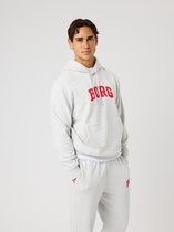 Björn Borg Classic Print Hoodie Heren Trui Met Capuchon Mannen Heren - Katoen - Lichtgrijs - Maat M