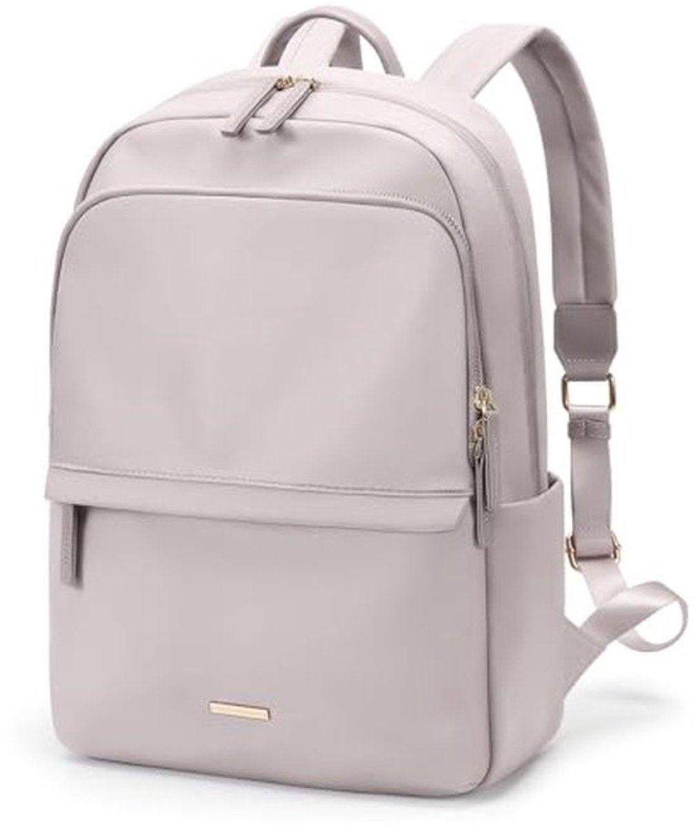 Slanke laptoprugzak voor dames, waterafstotend, geschikt voor 14-15,6 inch laptops - Perfect voor reizen, studie en werk