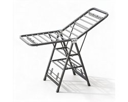 ProductXpert DryPro™ - Wasrek - Droogrek Inklapbaar - Opvouwbaar - 160 cm - Grijs