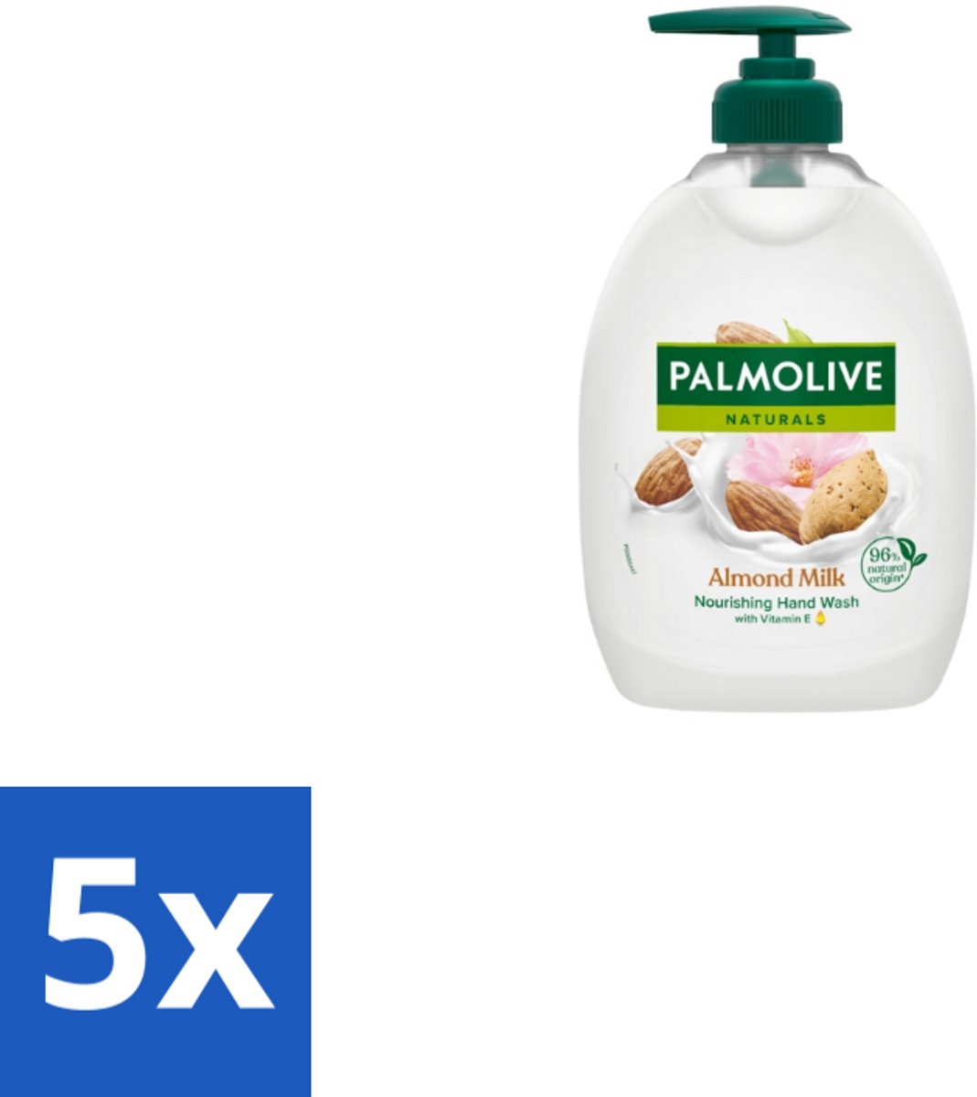 5 x Palmolive - Handzeep - Met Pomp - Almond Milk - 500ml - Kabel - Kabels - Kabelsysteem