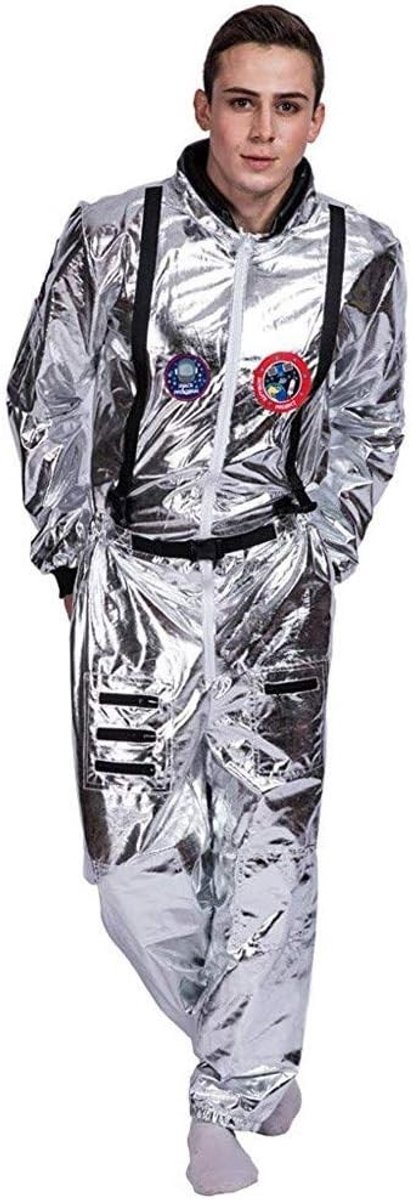 Astronautenkostuum voor mannen, spaceman outfit, ruimtepak voor feest en Halloween