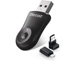 Ottocast - Otto Mini Adapter 2-in-1 draadloze CarPlay Android Auto-adapter CA505-T Plug & Play