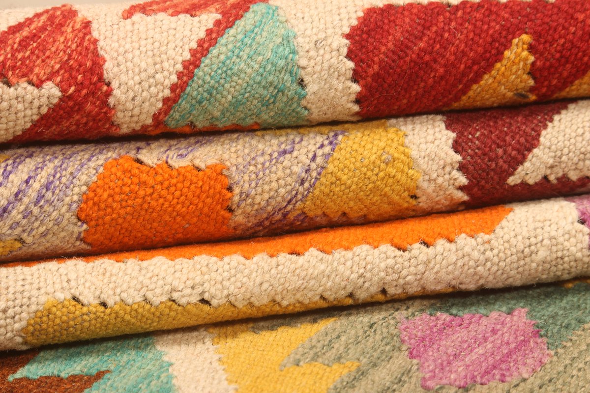 Handgemaakte Traditionele Tribe Geometrische Vloerkleed