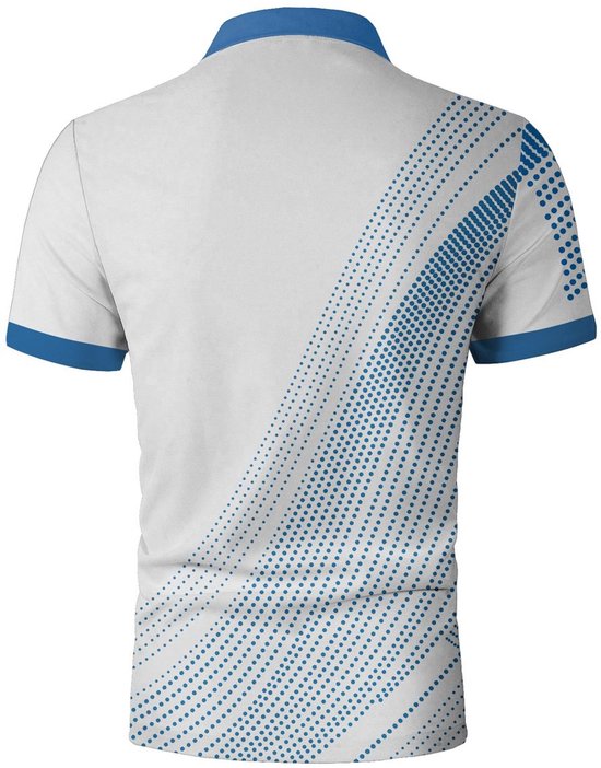 Currero Golf Polo Heren - Ademend Golfshirt - Polo Shirt - Sportshirt - Golfkleding Heren - T-Shirt - Golf Mode - Gemengde kleur XXL — afbeelding 3