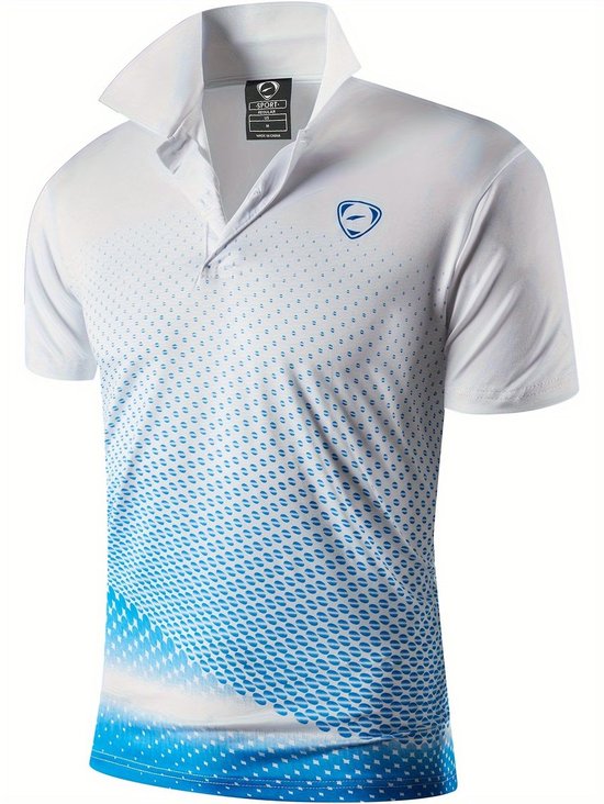 Currero Golf Polo Heren - Ademend Golfshirt - Polo Shirt - Sportshirt - Golfkleding Heren - T-Shirt - Golf Mode - Meerkleurig 3XL — afbeelding 2