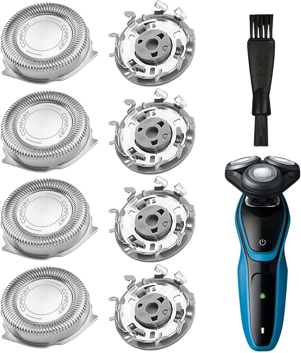 Vervangende borstels voor elektrische tandenborstels - Geschikt voor Series 1000, 2000, 3000 AT8xx AT7xx PT8xx - 4 Stuks