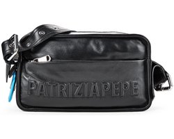 Patrizia Pepe (IM)Perfection Crossbody tas Leder 25 cm - Dames - nero