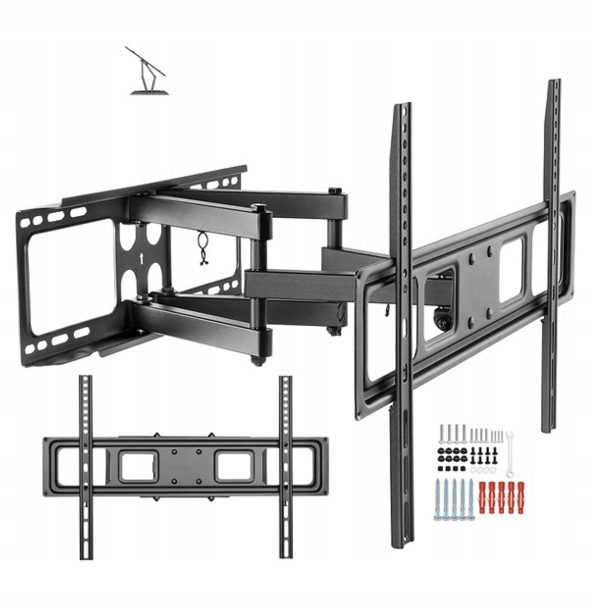 Draaibare TV-muurbeugel voor LG OLED65BX3LB - Sterk & Veilig