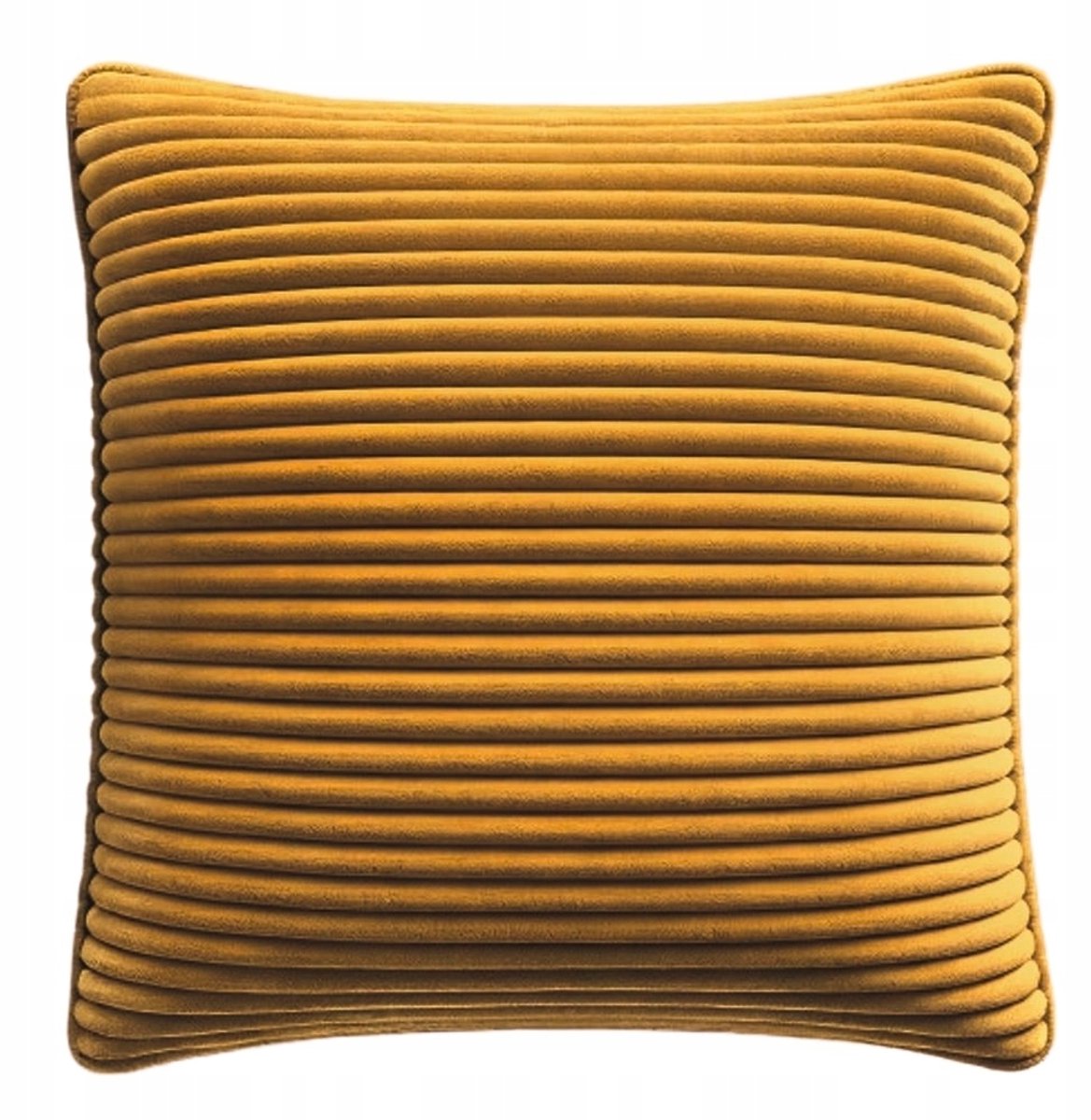 MMO-EURO Martyna Opiełka Decoratieve Kussenslopen 50x30 cm - Luxe Velours Corduroy Mosterdgeel