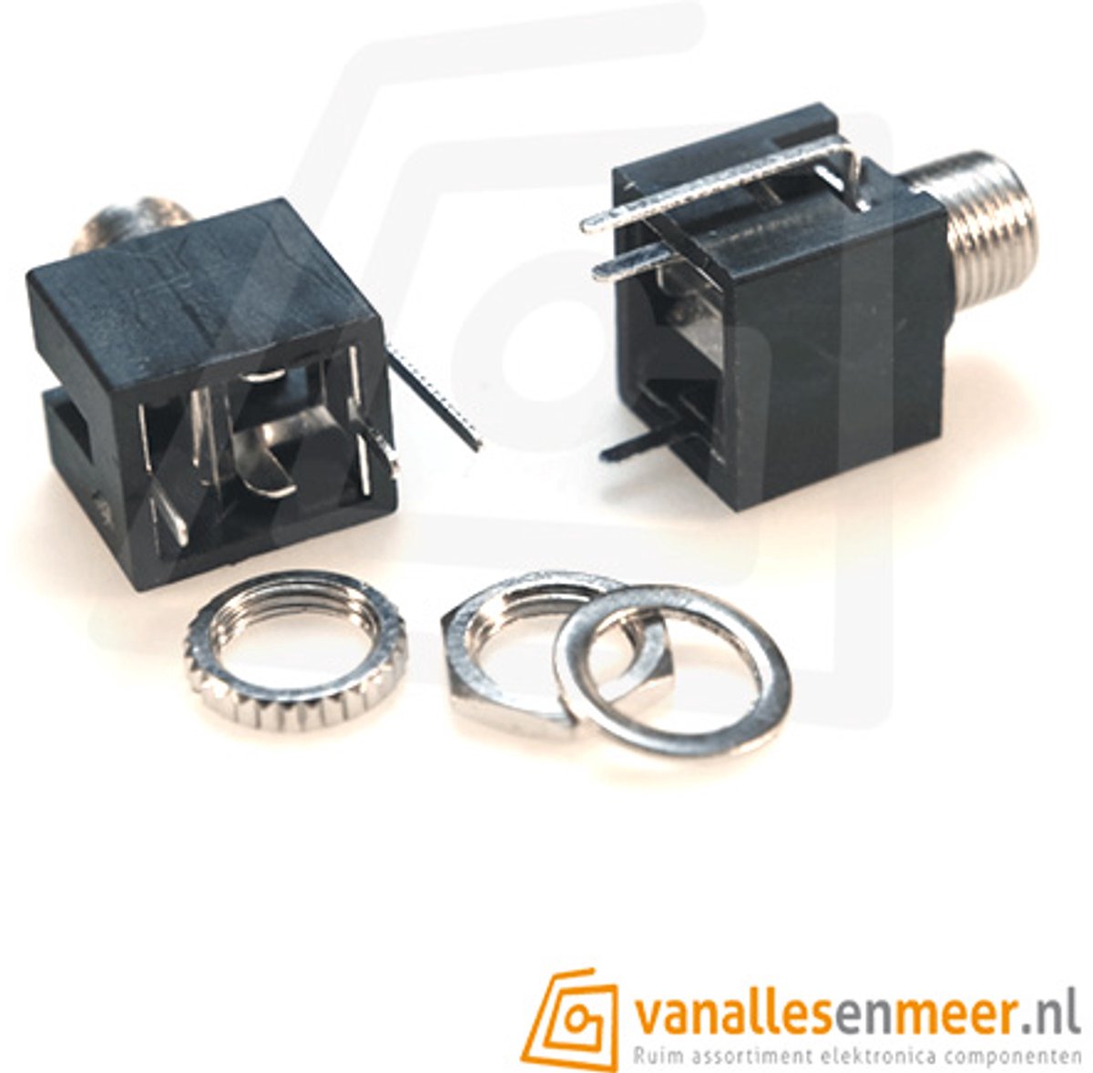 PJ-301M Hoofdtelefoonconnector – 3,5 mm Mono Jack – PCB Montage