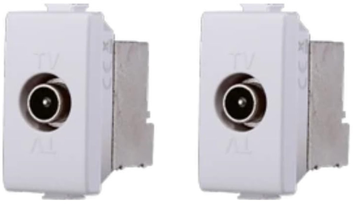 Elzusha - Set van 2 TV Connectoren Compatibel met Matix Serie