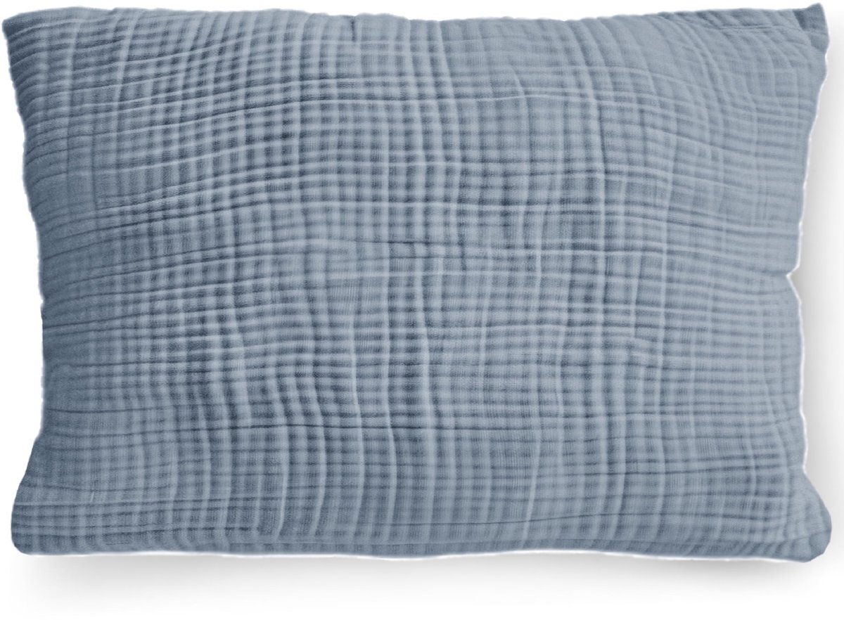 Elzusha - Organische Muslin Kussensloop 50 x 90 cm voor Volwassenen en Kinderen