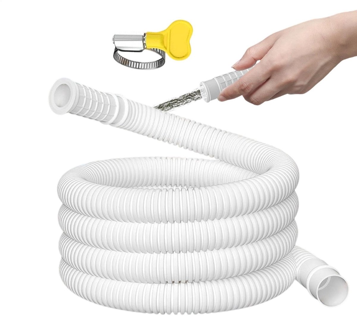 Elzusha - Flexibele Afvoerslang voor Draagbare Airconditioning - 1 Meter