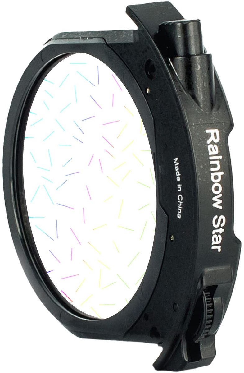 Elzusha - Rainbow Star Drop-In Filter voor Canon en Meike Adapter Series