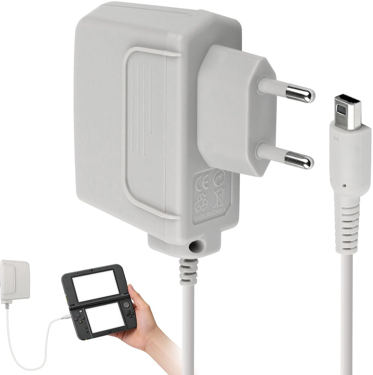 Elzusha - Oplader voor Nintendo 3DS en 2DS Consoles