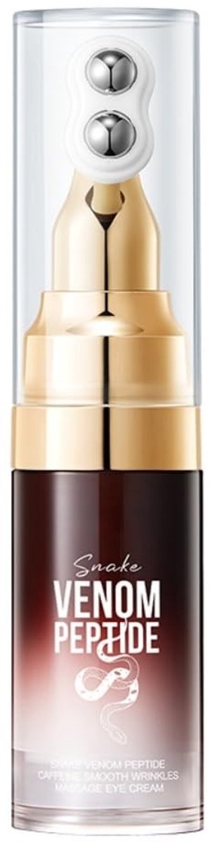 Elzusha - Oogcontourcrème met Snake Peptide en Massage Roller