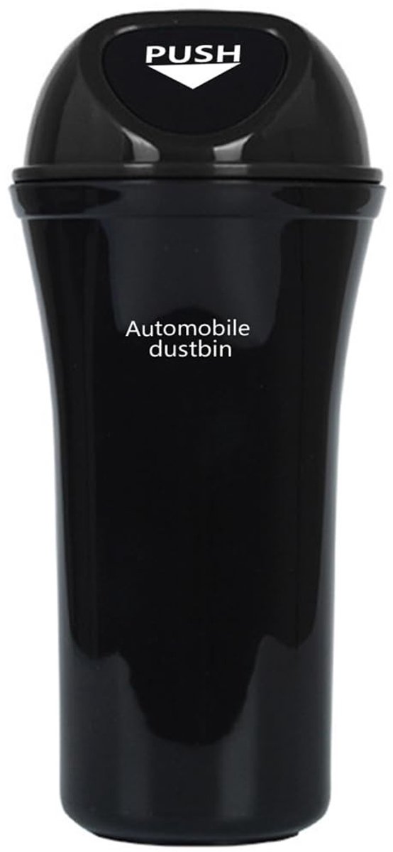 Mini Afvalbak met Deksel - Waterdichte, Draagbare Prullenbak voor Auto, Bureau en Slaapkamer - Ideaal voor Cup Holder en Console