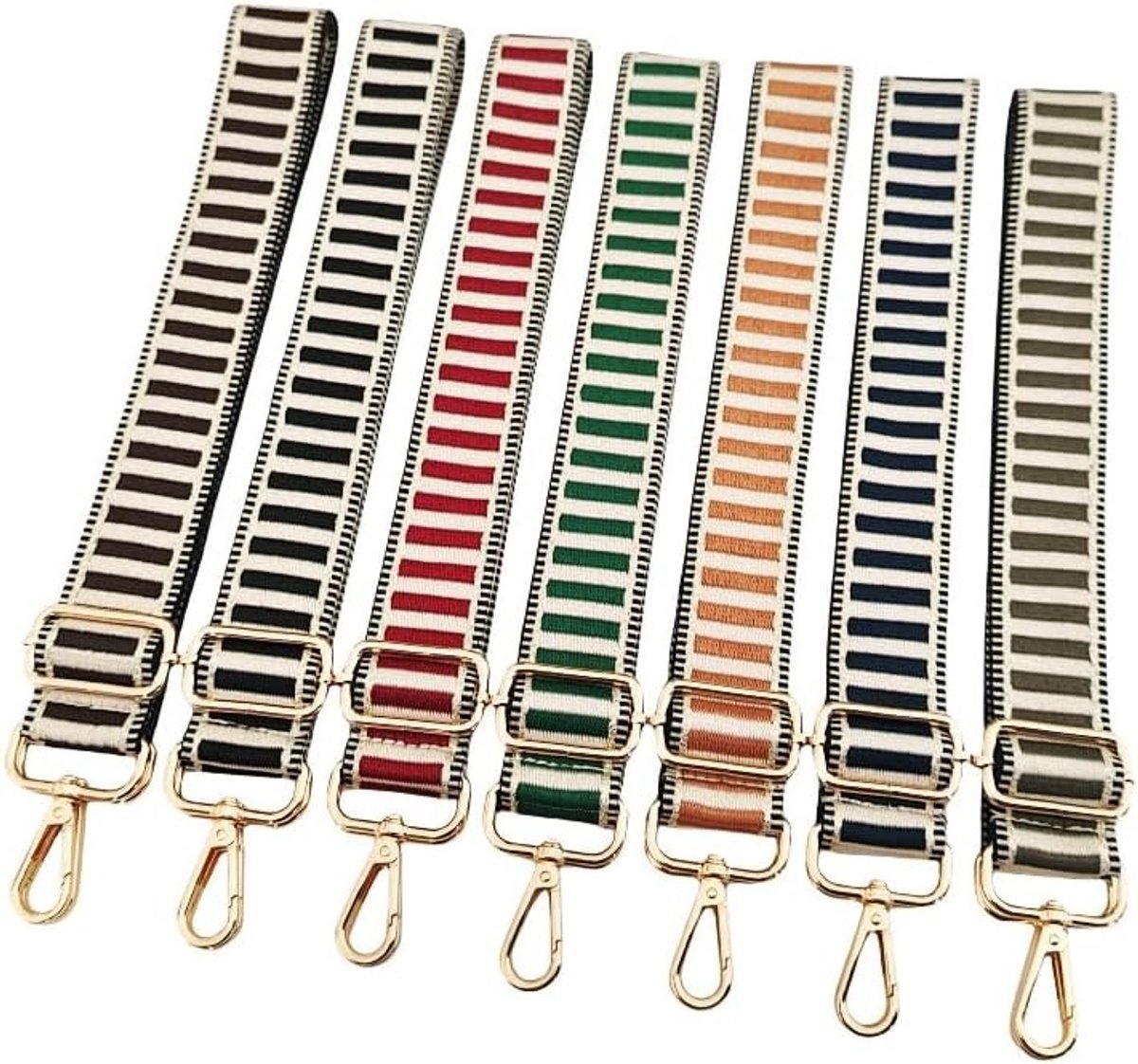 Verstelbare Schouderband voor Tassen, 72-130 cm, Vervangende Draagriem voor Handtassen en DIY Accessoires, Comfortabele en Duurzame Tasbanden