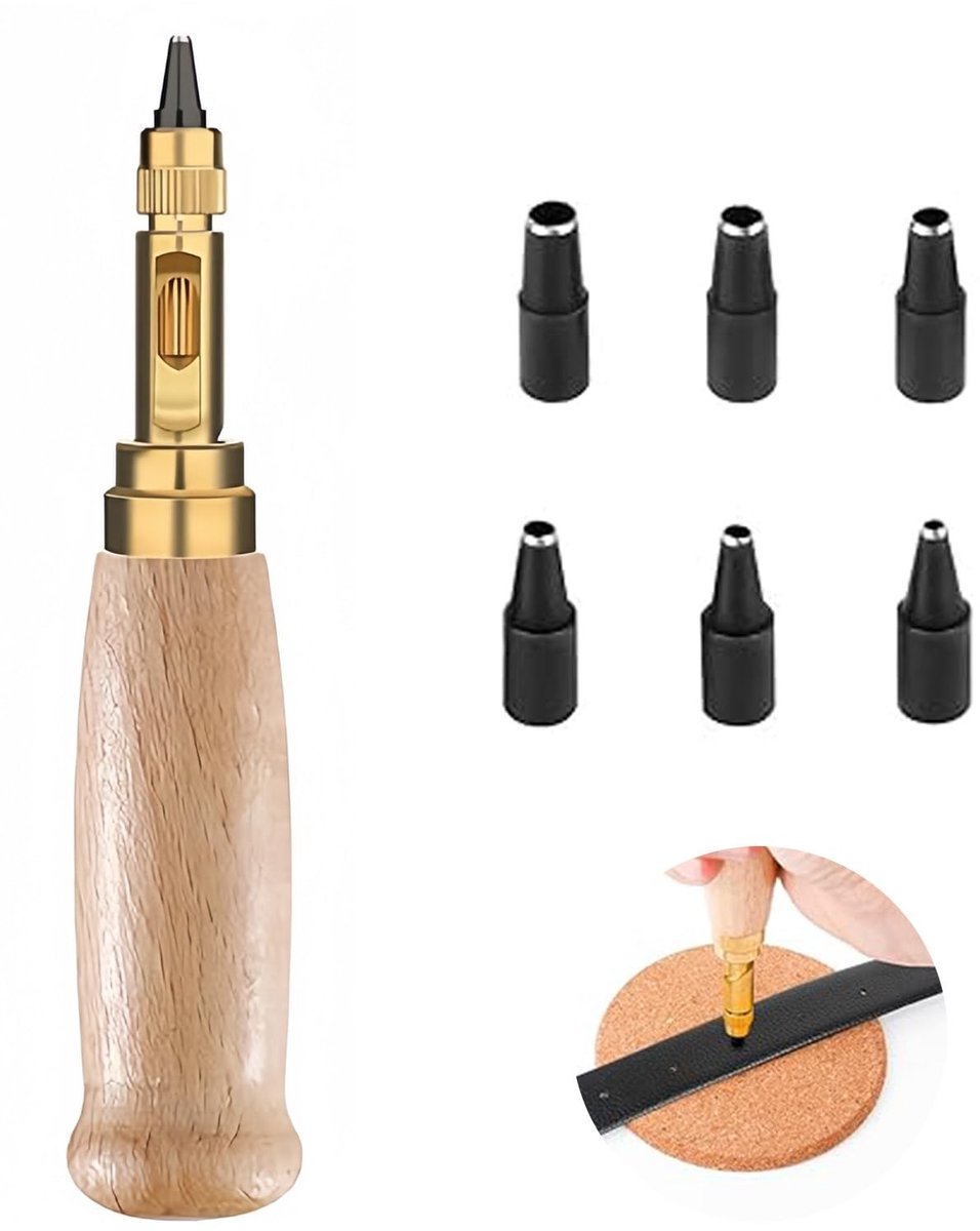 Elzusha - 6-Piece Automatische Perforatieset