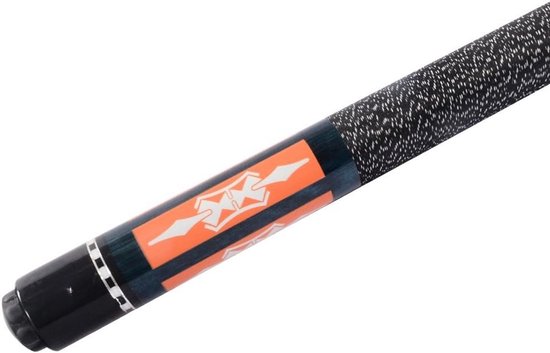 Biljartkeu 145 cm met quick release verbinding en hardhouten schacht 57 inch, 2-delig -Oranje — afbeelding 4