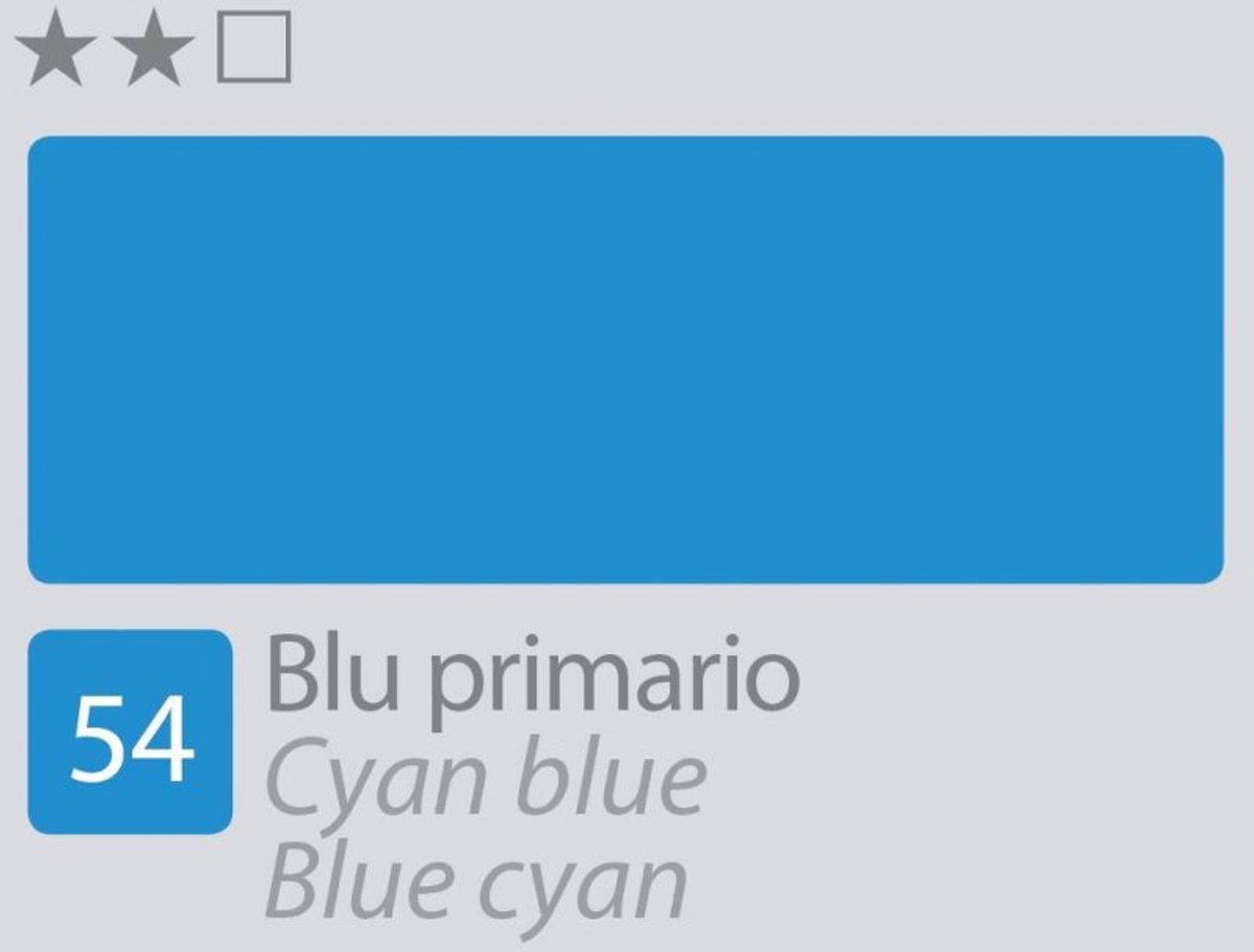 Divolo Accademia Olieverf 20 ml. - Cyaanblauw