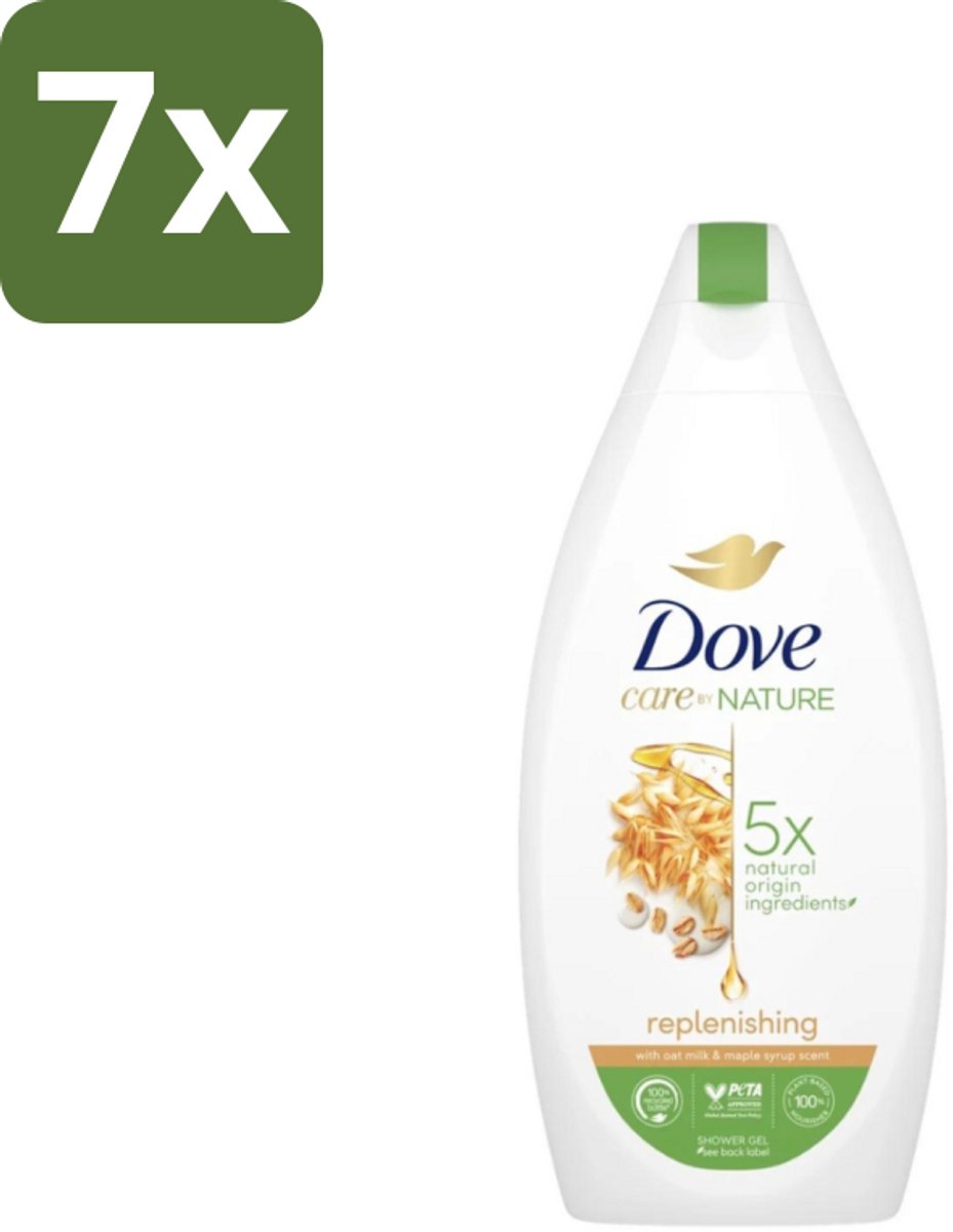 7 x Dove - Douchegel - Replenishing - Hydraterend en verzorgend - 400 ml - Douchegel - Hydratatie - Huid Verzorging - Zachte Huid - Schuim
