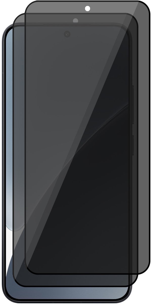 Privacy Screenprotector geschikt voor Xiaomi 15 Pro / 15 Ultra – 2 Stuks – Full Cover Gehard Glas – Anti Inkijk – Privacy Filter