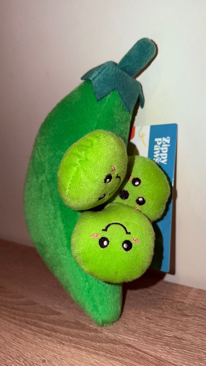 Zippy Burrow – Peas in a Pod hondenspeelgoed