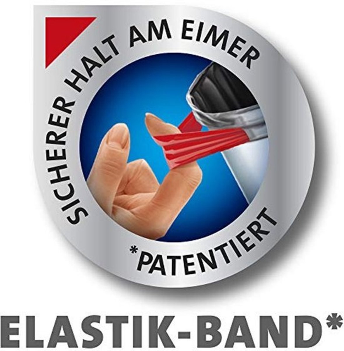 Extra lange 30L vuilniszakken met fixeerband - 6 stuks
